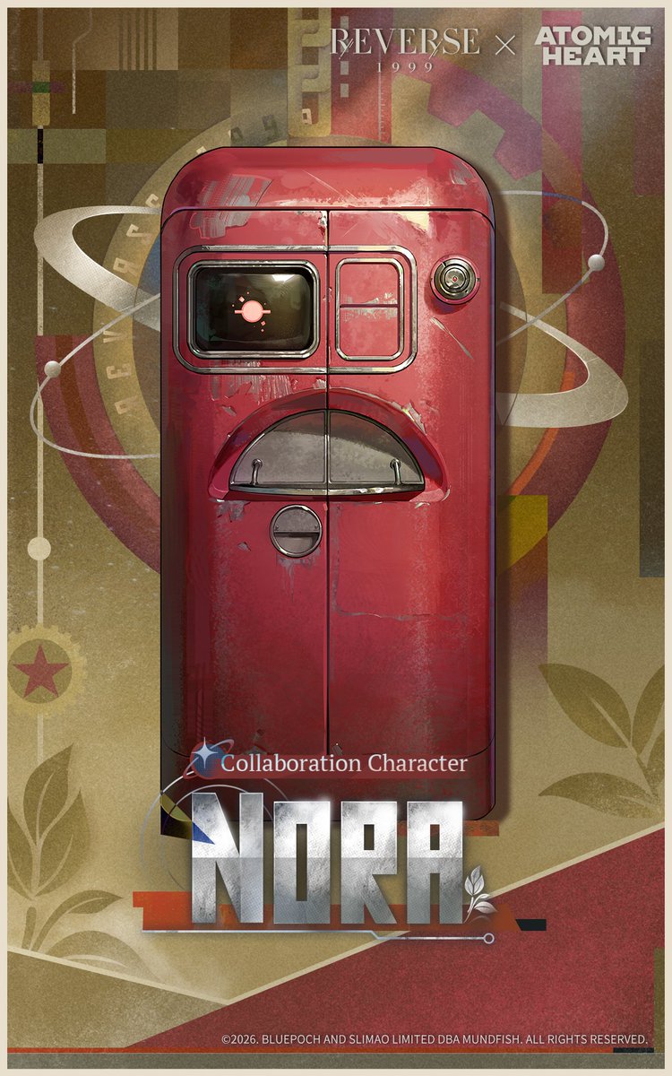 Reverse1999_GL's tweet photo. New Character | NORA

She just can't help but sing for those caught in her tentacles.

Reverse: 1999 x Atomic Heart Collaboration Version will be available globally on Jul. 23rd (UTC-5). https://t.co/k8wOn2CV87