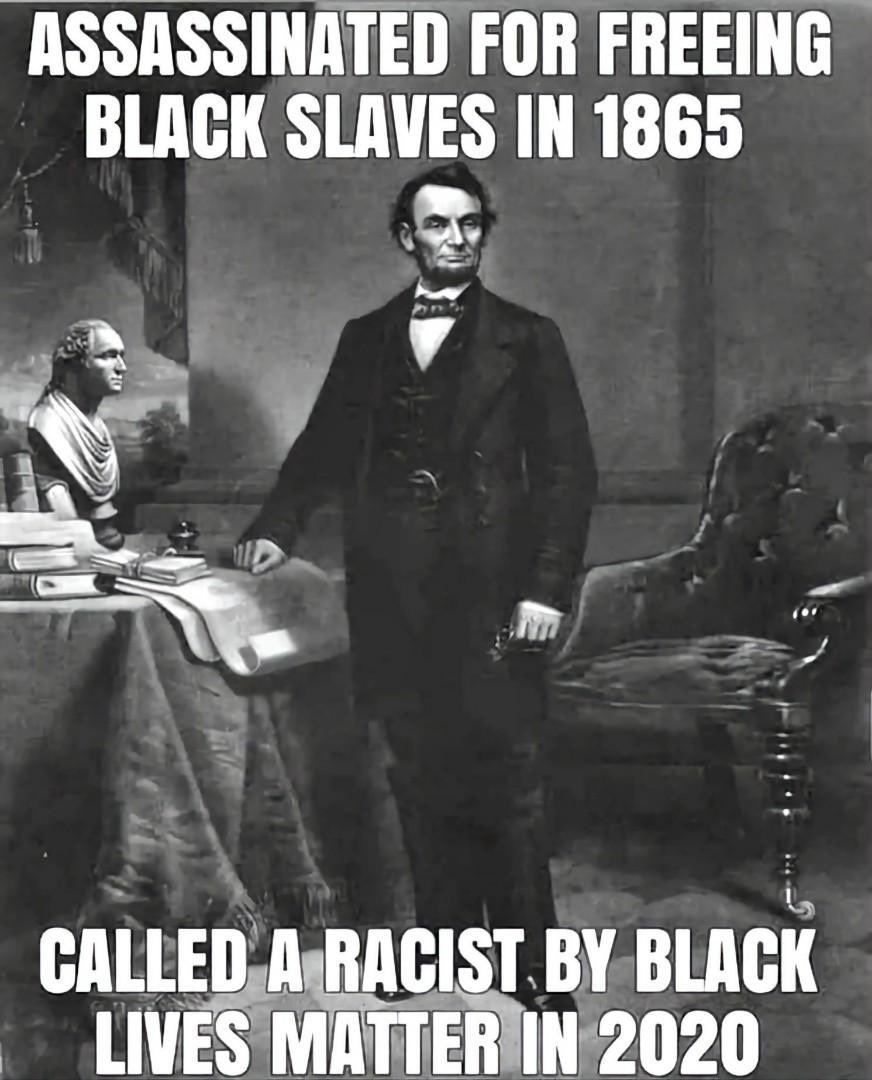 GravesWilliams6's tweet photo. Those BLM folks never went to school! Did they? https://t.co/kWJDsAA7ZV