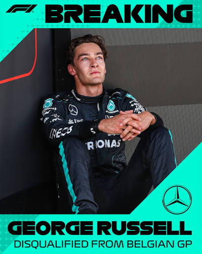 F1BigData's tweet photo. In the 21st century, there have been 2 two races at Spa in which the driver who crossed the finish line first did not win the race
Lewis Hamilton was involved in both, in one as the victim, and in the other as the beneficiary

2008 - Hamilton crosses the finish line first, but is penalized 25 seconds for cutting off the Bus Stop and finishes in P3
2024 - Russell crosses the finish line first, but is disqualified and Hamilton takes the win