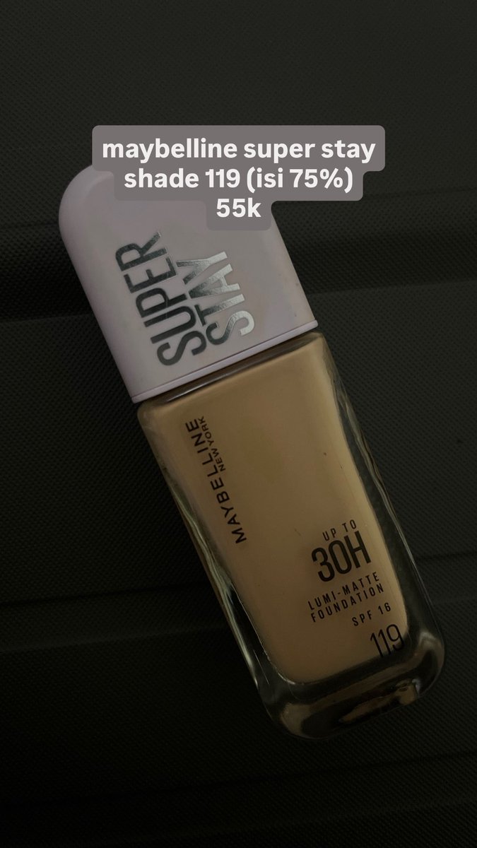 hiinsky's tweet photo. balik lagi bawa preloved makeup, karna udh ga dipake dan ga butuh lagi🫶
🍊skintific serum spray
🍊maybelline super stay
🍊gogotales face palette
🍊wardah lip glasting
#wts #wtb https://t.co/UjMW3uyNOW