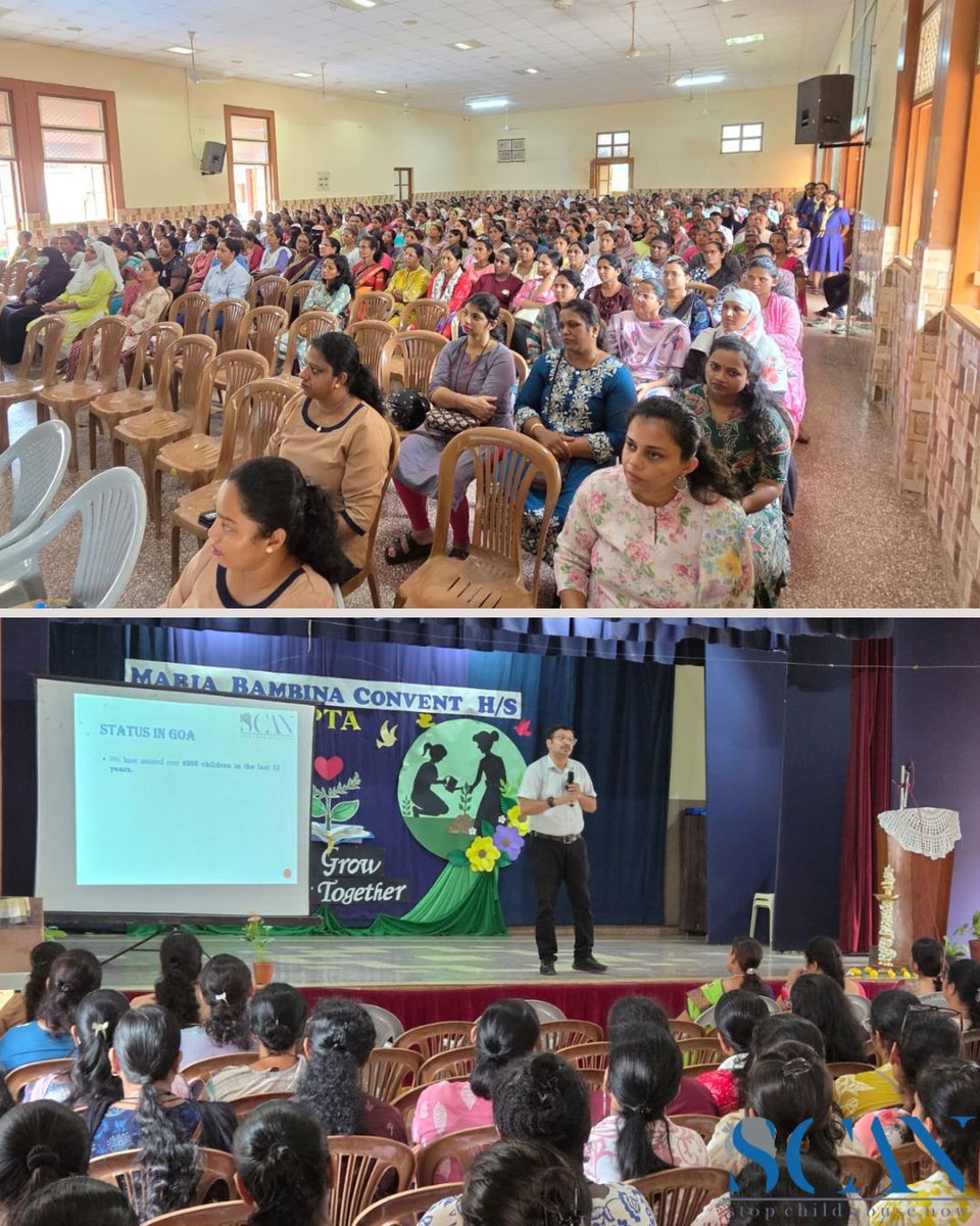 scangoa's tweet photo. An Awareness Session for Parents on "Fostering a Bond and Open Communication" was held at Maria Bambina High School, Cuncolim, led by Adv. Emidio Pinho, highlighting the importance of trust, empathy, and meaningful conversations.
#SCANGoa #Goa https://t.co/zDjFKExn6q