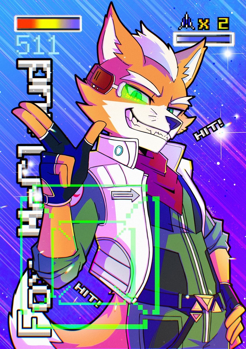 SelcriCat's tweet photo. I forgot to upload him but I hope everyone has been enjoying the new #StarFox ! I'm working on my expert medals myself, but this game has been so much fun!

-----

#NintendoSwitch2 #Switch2 #FoxMcCloud #StarFox64 #StarFox2026 #DoABarrelRoll https://t.co/ziDCSnqYTr