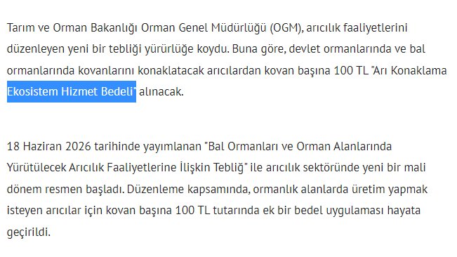 h33avci's tweet photo. Kendi bilimlerine göre ; Arılar doğanın, yani ekosistemin en önemli parçası, hatta olmazsa olmazı,
"inandıkları" dine göre de Arılar şifa üreticisi,
Bu durumda aslında arılar için ücret ödemeleri gerekiyor
Ama tam tersini yapıyorlar, küreselci efendileri öyle istediği için..! https://t.co/UBHRRmFjJI