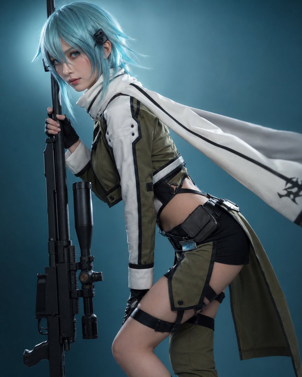livybabie's tweet photo. I worked really hard to recreate the pose.

I even accidentally ended up with a similar style.

Motoko

Revy

Sinon

Yoko

PROMPT STYLE/CREDIT ⤵️ https://t.co/ppy8dMHkmB