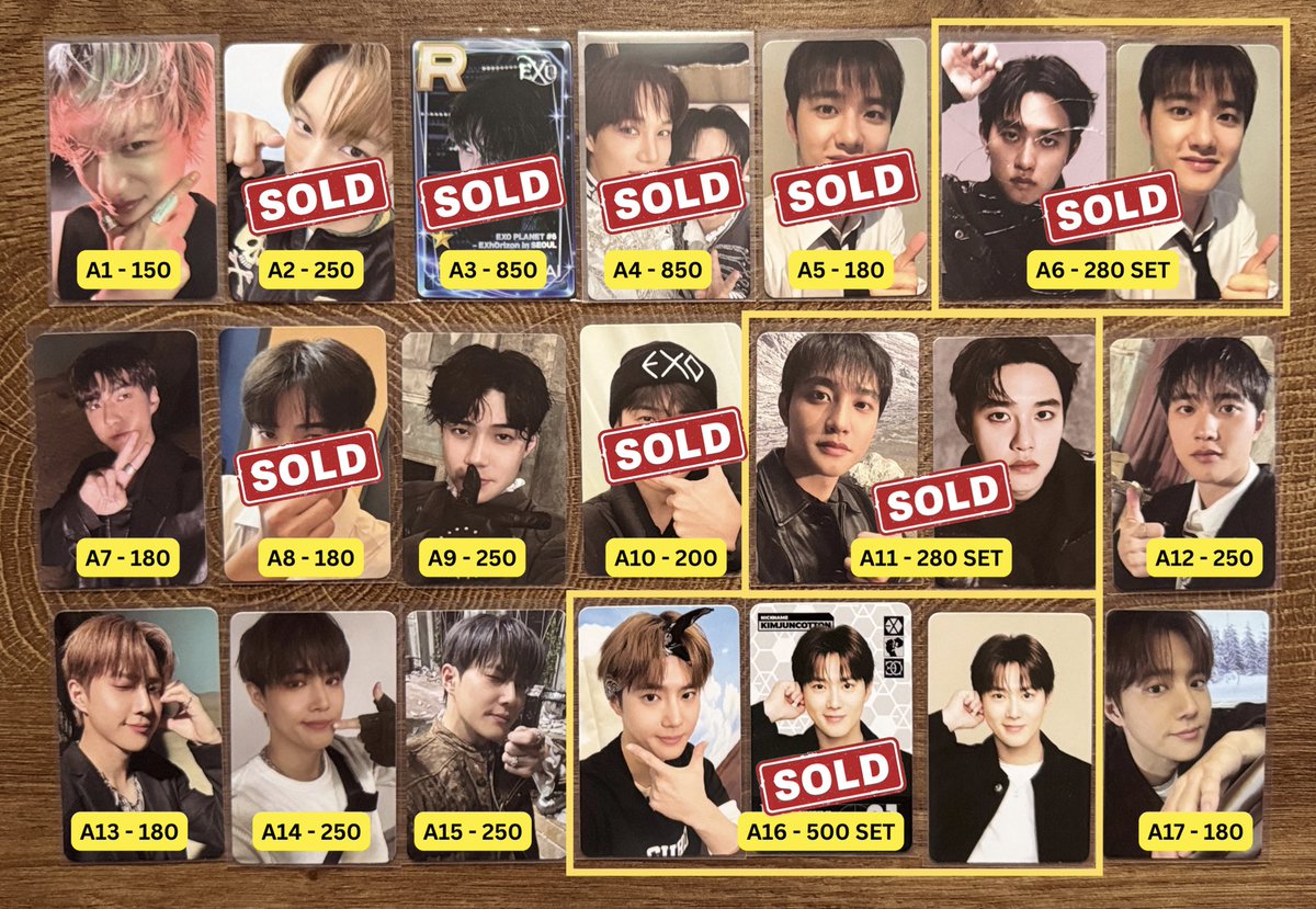 jfzkdlin's tweet photo. [wts lfb ph]

⋆˙⟡ exo photocards ⋆˙⟡  

— onhand
— x sensi
— mod: j&amp;t
— payo | 3 days

reply mine + code

t: kai chanyeol sehun kyungsoo suho baekhyun kaibar taipei prince https://t.co/m7Bcv2QebC