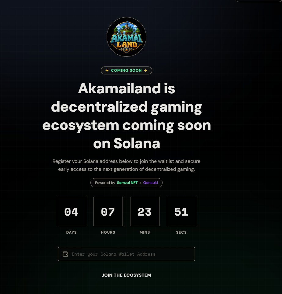 samuziNFT's tweet photo. 🚀 SamuziNFT Phase 4  Akamailand Collection is Coming! 🚀

The wait is almost over! 🔥

SamuziNFT Phase 4: Akamai Collection officially starts this Saturday with the Whitelist Mint! 🎉

🎟️ Secure your spot and be ready to mint.

Add your wallet for OG/WL eligibility... 

🔗 Whitelist Mint: https://t.co/QFtS5d0rB0

Don't miss your chance to become an early holder of the Akamai Collection. See you at mint! 💙⚡

#SamuziNFT #AkamaiCollection #Whitelist #NFT #Solana #Web3