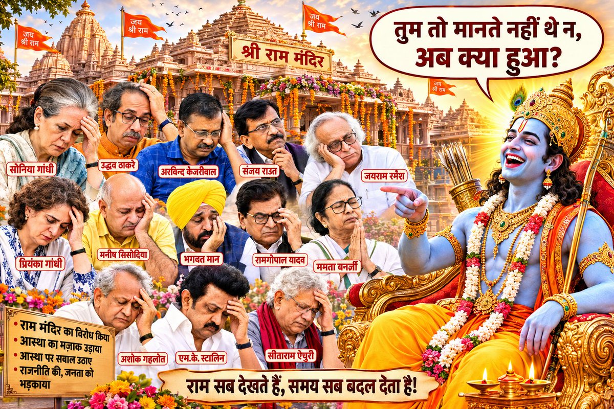 chirawareporter's tweet photo. ठगों का चमचा अब ज्ञान दे रहा है लेकिन इनको नहीं पता की इतिहास में रामद्रोही नाम से दर्ज हो चुकी है . जिनको श्रीराम मंदिर से नफरत थी वो आज कुछ चढ़ावा चोरों के कारण राम मंदिर को बदनाम करने में लगे है . इसका नतीजा भुगतना होगा ! https://t.co/jfI5s3SG0t