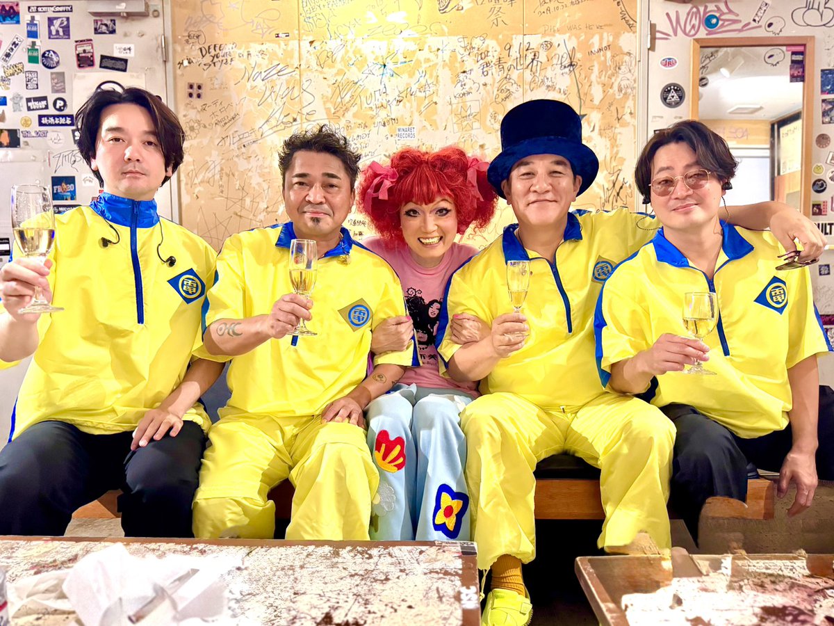 DENKI_GROOVE_'s tweet photo. 2026.7.13

@LIQUIDROOM 22nd ANNIVERSARY
おめでとうございます🎉

Support: @agraph  @Satoshiguitar 
Special Guest: @hiderou1030 
Hair: Ryosuke Sakai（off） https://t.co/rU7iG0AsPr