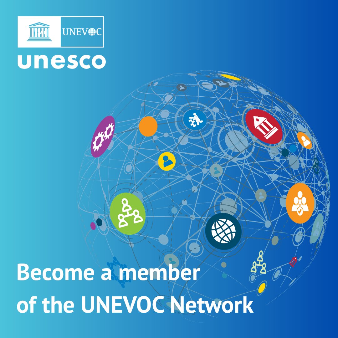 UNEVOC's tweet photo. 🌍Applications are now open to join the UNEVOC Network!

Become a member of @UNESCO's global community of TVET institutions. Connect, collaborate, share knowledge &amp; contribute to shaping the future of #TVET.

🗓️Apply by 30 September 2026
🔗https://t.co/K5FUYmz8As

#UNEVOCNetwork https://t.co/3v5jDCOvc5
