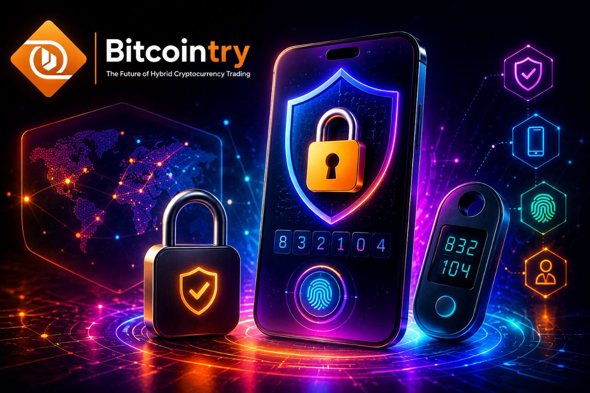Bitcointrycom's tweet photo. 🛡️ Bitcointry Security Tip

Enable Two-Factor Authentication (2FA) to add an extra layer of protection to your account.

Even if your password is compromised, 2FA helps keep your assets secure.

A few seconds to enable it can make all the difference.

🔒 Stay secure. Trade with confidence.

🌐 https://t.co/FubMtAusGt

Join our TG community today:
https://t.co/JnPr939wlp

#Bitcointry #CryptoSecurity #2FA #CyberSecurity #Bitcoin #Ethereum #Web3 #Blockchain #CryptoTips #Telegram #Support #BTC