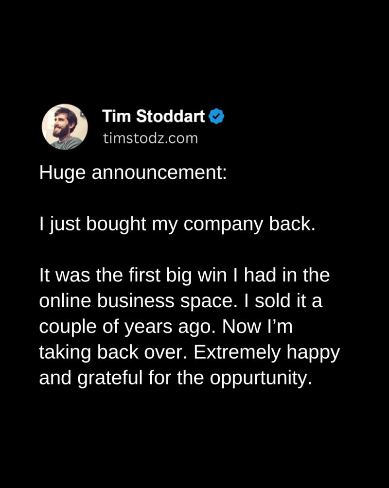 Tim Stoddart tweet media