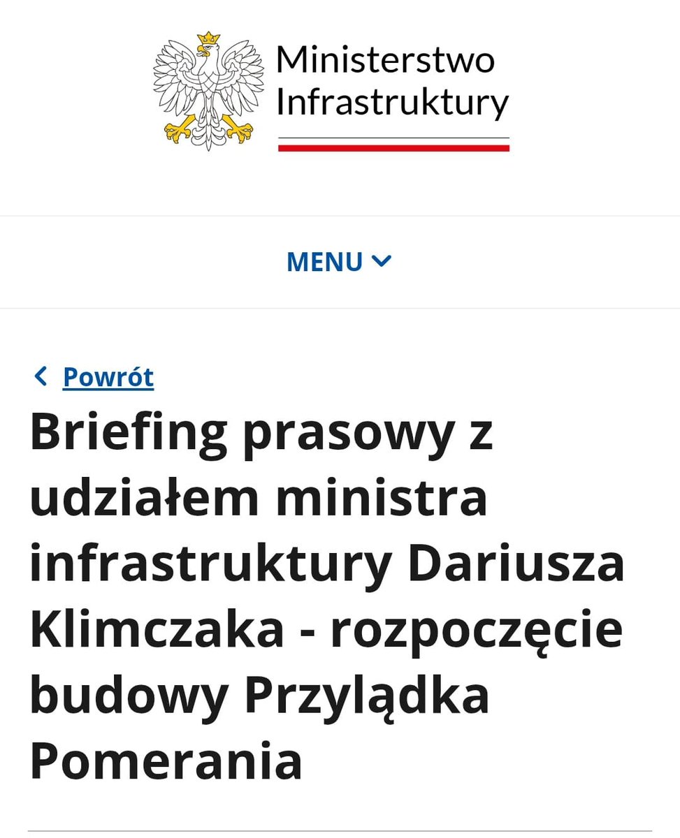 TDuklanowski's tweet photo. Minister Tuska ogłosił, rozpoczęcie budowy terminala kontenerowego w Świnoujściu. Bez decyzji środowiskowej, pozwolenia na budowę, bez wykonawcy i bez  zapewnionego finansowania.  Zwykłe kłamstwo, do czego przyzwyczaiła nas KO i jej koalicjanci.
To co udało się zrobić ekipie Tuska w sprawie budowy terminala kontenerowego, to opóźnić tą inwestycji o trzy lata.  
Z tego cieszą się najbardziej w Berlinie. Bo terminal kontenerowy miał być konkurencją dla portu w Hamburgu i przynosić Polsce ogromne zyski.