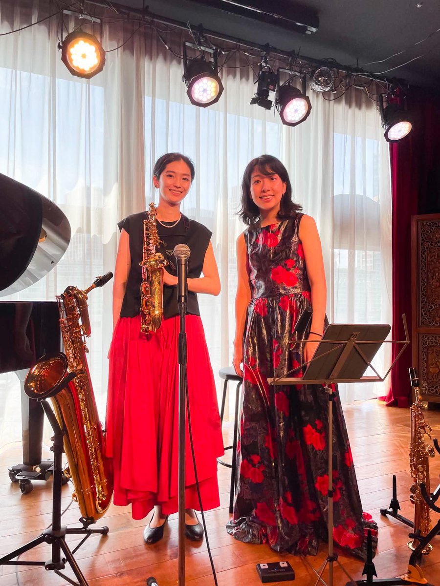 k_saxofocus's tweet photo. 【御礼💐】
遅くなりましたが、先日11日に開催いたしましたデュオコンサート、無事に終演致しました。
お越しいただいた皆さま、お心を寄せてくださった皆さま、ありがとうございました！ https://t.co/IkWP76OO4z
