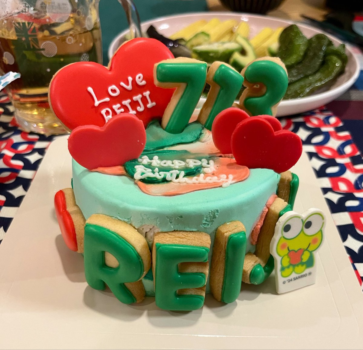 寿嶺二くん 誕生日おめでとうございます🎉 今年もこうしてお祝い