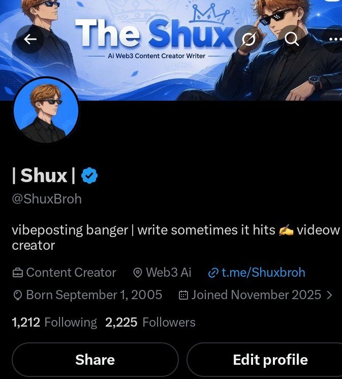 | Shux | tweet media