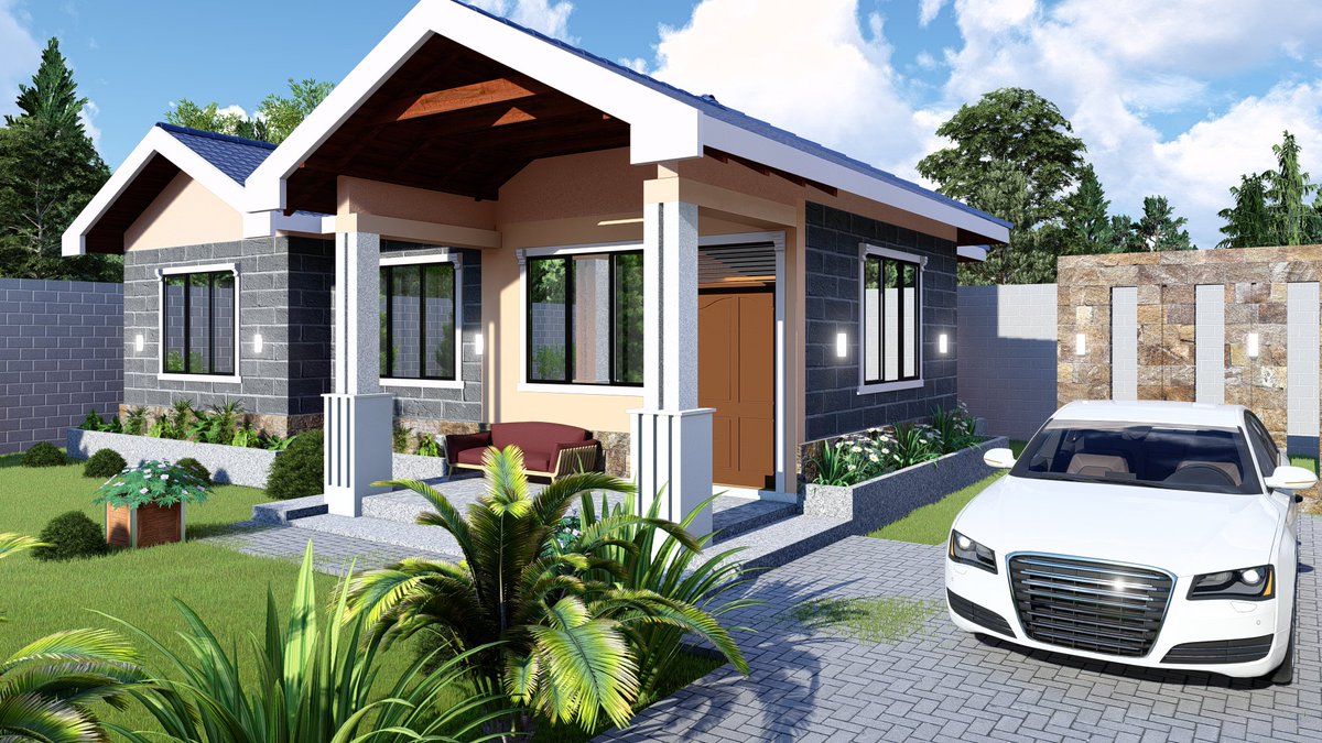 Riding_plumber's tweet photo. 📞 +254 743 251 005
3-Bedroom Contemporary Bungalow
Where timeless architecture meets modern living. Featuring a striking open-truss front porch, expansive windows that flood the interiors with natural light, and a refined blend of stone and clean. https://t.co/oAteRdXZ7R