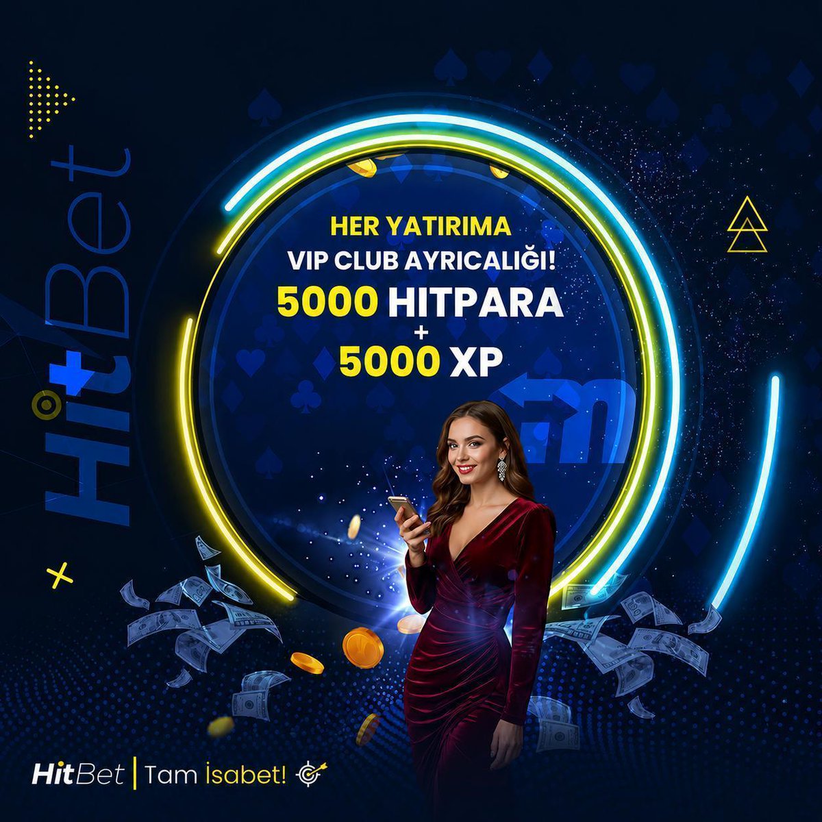 hitbetcomguncel's tweet photo. 💛 HitBet’te Kripto ve Mega Cüzdan yatırımlarına özel fırsat!!

💸 Kripto veya Mega Cüzdan ile yapacağınız
5.000₺ ve üzeri yatırımlara özel;

🎁 5000 HitPara
⭐ 5000 XP HEDİYE!

🚀 Ödüller hesabınıza otomatik olarak tanımlanır. 

https://t.co/rtB2VsS08y

HitBet | Tam isabet! 🎯 https://t.co/Df7XEO7Ibt
