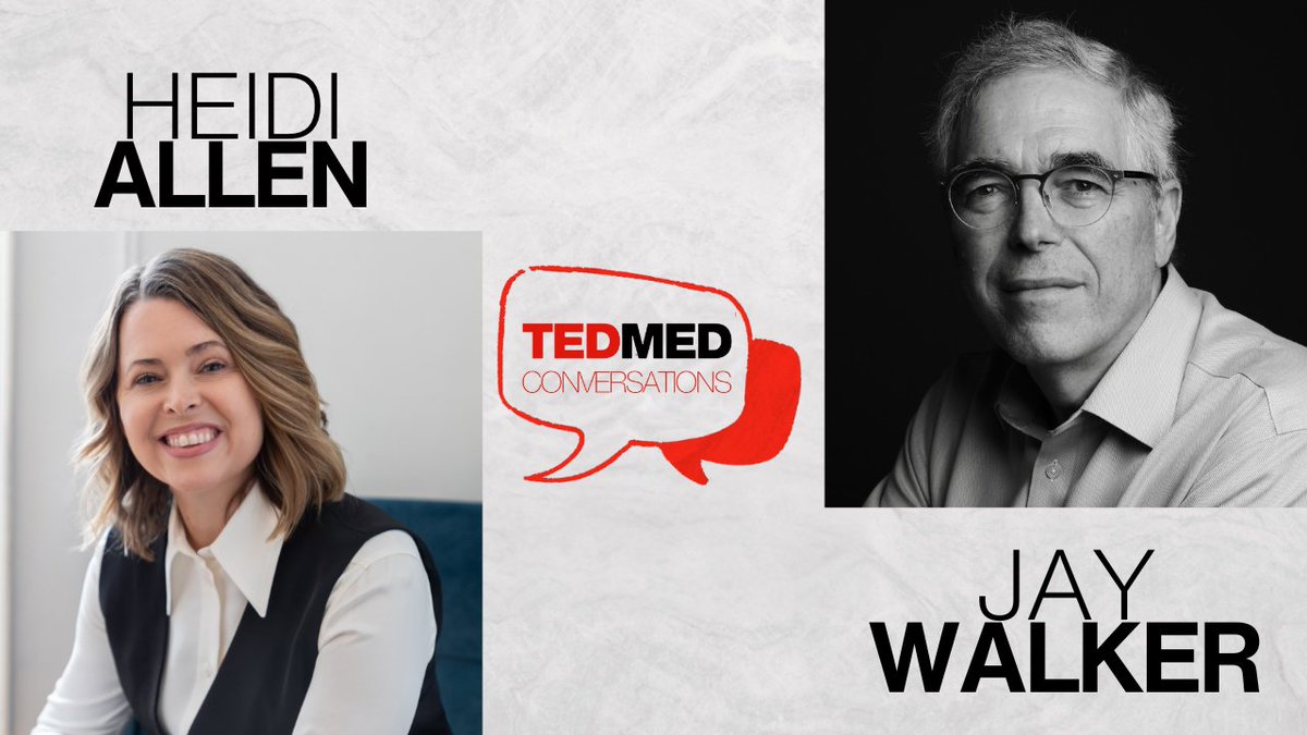 TEDMED's tweet photo. The medicine is not only the molecule.

Heidi Allen explains why psychedelic-assisted therapy depends on chemistry, subjective experience, and the care structure built around both.

Watch the new TEDMED Conversation: https://t.co/EqPzCsBmud https://t.co/540szcOYib