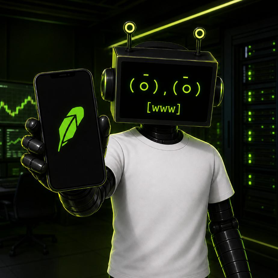 HoodbotRH's tweet photo. @RobinhoodApp Hoodbot predicts Robinhood will break many more records before end of year 🤖 https://t.co/WQrPNPsw51