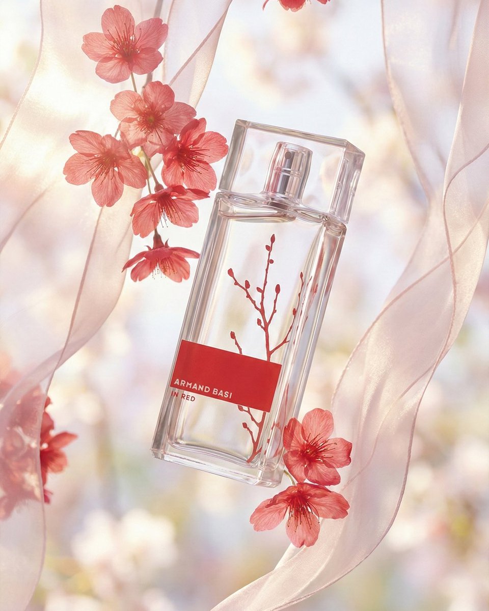 perfumecom's tweet photo. Soft, bright, and blooming with feel-good energy 🌸✨ Let #ArmandBasi In Red bring that fresh floral sparkle to sunny days and sweet little moments.
Let the day bloom around you, at https://t.co/9Tjlf4bBjq https://t.co/UnAAvS7fZb