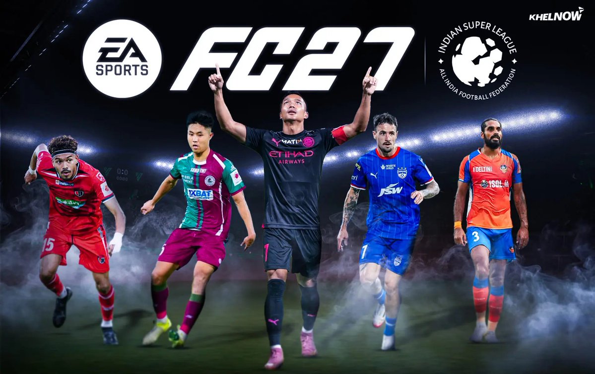 Ritwik_MB_09's tweet photo. EA Sports and the ISL have extended their partnership for four more years, keeping the league in the FC series.

FC27 is set to feature Inter Kashi and Diamond Harbour FC, while champions East Bengal are currently expected to miss official licensing. 

@7negiashish @KhelNow https://t.co/WIdeWFcR53