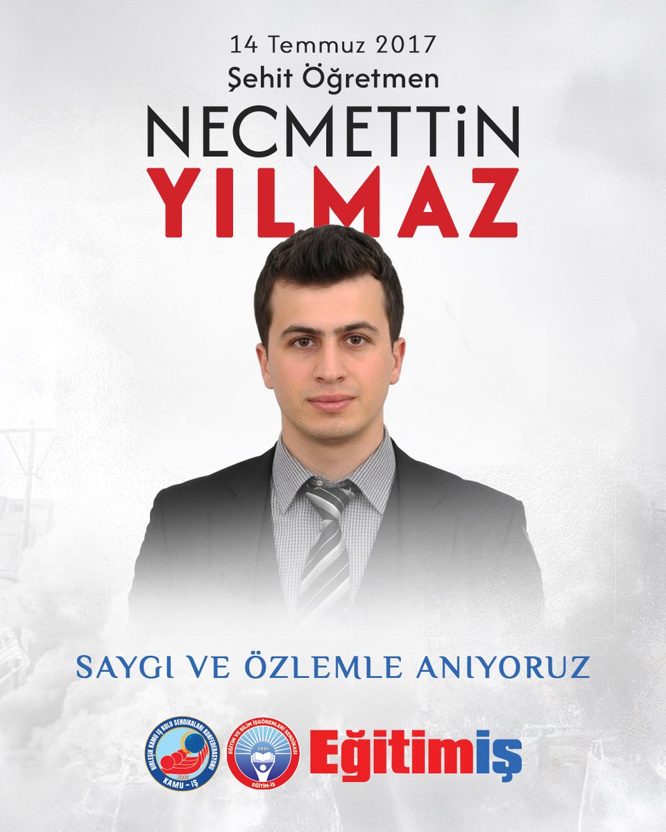 egitimisorg's tweet photo. Henüz 23 yaşında, gençliğinin ve mesleğinin baharındaki öğretmenimiz Necmettin Yılmaz, 9 yıl önce Tunceli Pülümür kara yolunda hain terör örgütü PKK tarafından kaçırılarak katledildi.

Şehit öğretmenimiz Necmettin Yılmaz’ı ve teröre kurban verdiğimiz tüm eğitim emekçilerimizi saygı, sevgi ve minnetle anıyoruz.

Eğitim-İş olarak şehit öğretmenlerimizin mirasını laik, bilimsel ve kamusal eğitim mücadelemizle yaşatmaya devam edeceğiz.

#NecmettinYılmaz