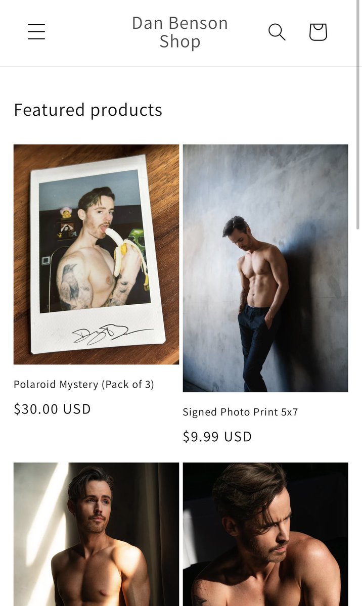_danbenson's tweet photo. The Polaroids in my shop are all nudes btw. Just making that clear. lol  https://t.co/X24rnoT7BT https://t.co/Bc9AOuxEYE