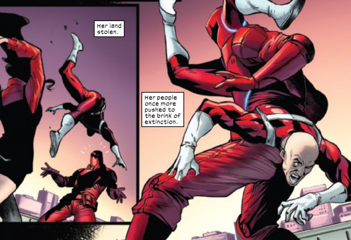 ChampagnePuthy's tweet photo. I know people have mixed feelings on Kitty or straight up dislike her, which is understandable, but PUT SOME RESPECT ON MY GOAT!!!! She was fucking these Nazis up. 

“That’s what the X-men do. They save everybody they can. Even their enemies. A shame THOSE X-men are dead.” https://t.co/v1Hgk040WJ