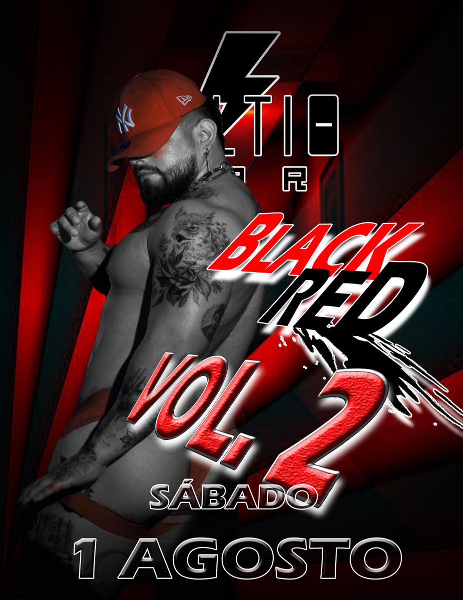 BarVoltio's tweet photo. Sábado 1 de agosto 10pm a 3am #BlackRed #VoltioBar
#NocheIntensa
#Volumen2 #Agosto
#Música #Dance #House #Techno #ElectroPop #Kpop #Electronica https://t.co/mmueRyTUV7