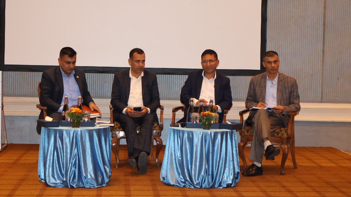 NepalRastraBank's tweet photo. सम्पत्ति शुद्धीकरण तथा आतङ्ककारी कार्यमा वित्तीय लगानी निवारण, अन्तरनिकाय सहकार्य/समन्वय/पृष्ठपोषण तथा AML/CFT राष्ट्रिय जोखिम मूल्याङ्कन प्रतिवेदन, २०८३ ले औंल्याएका प्रारम्भिक निष्कर्षहरुका सम्बन्धमा आयोजित ​अन्तरक्रिया कार्यक्रम । https://t.co/TOzkFZZzKo
