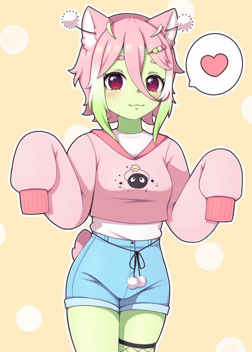 DokiDokiRisu's tweet photo. #ArtFight continues! 💕 https://t.co/GXYtJnpBz4