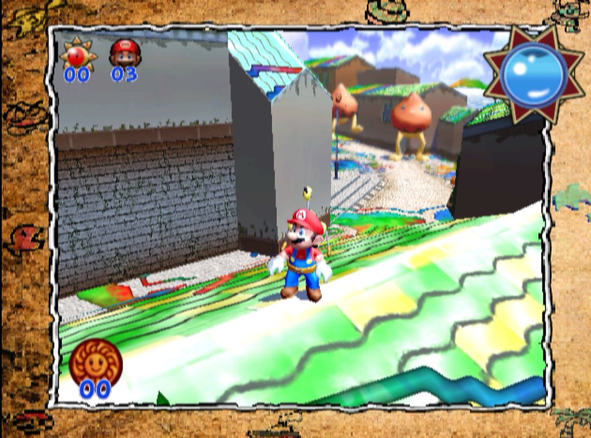 PortableProduc1's tweet photo. changing how the game renders shading in its entirety, this is NOT what I intended but it is a very strange screenshot and I wanted to show you lol back to work now https://t.co/iUXgkebUsA