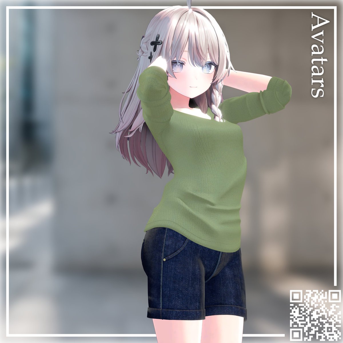 Grayce_vrc's tweet photo. 7/16発売の新作シャツ「Urban V-neck Set」の対応アバターはこちら。 
・しなの 
・ミルティナ（default+FC） 
・森羅 
・ラシューシャ 
・海咲 
・ミルフィ/エク 
・セレナ 
・マヌカ 
https://t.co/XUAIfBn9HP 
#GRAYCE_VRC https://t.co/ESetRMSMla