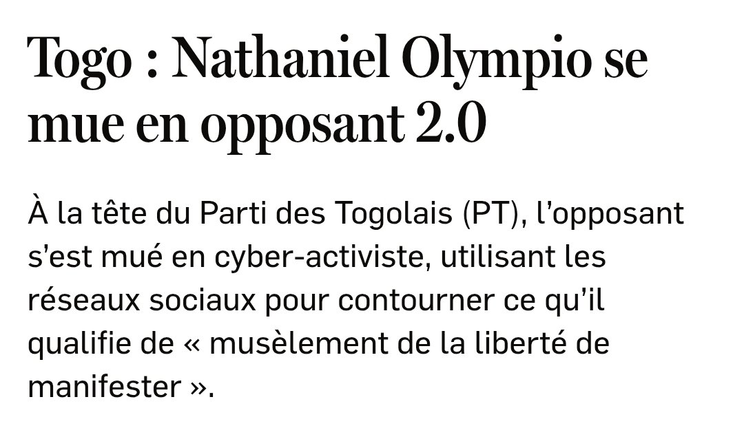 AtchonPatrick's tweet photo. La politique #togolaise a besoin de transparence, de cohérence et de résultats mesurables. Pas de pagailleurs comme @nathanielolymp.
Opposant 2.0, cyberactiviste 😂😂.
Si les Togolais vous suivent encore, ce sera en vue unique. Vive le PC @FEGnassingbe.
Kabaa #FreeTogo https://t.co/vUQbLhvHgi