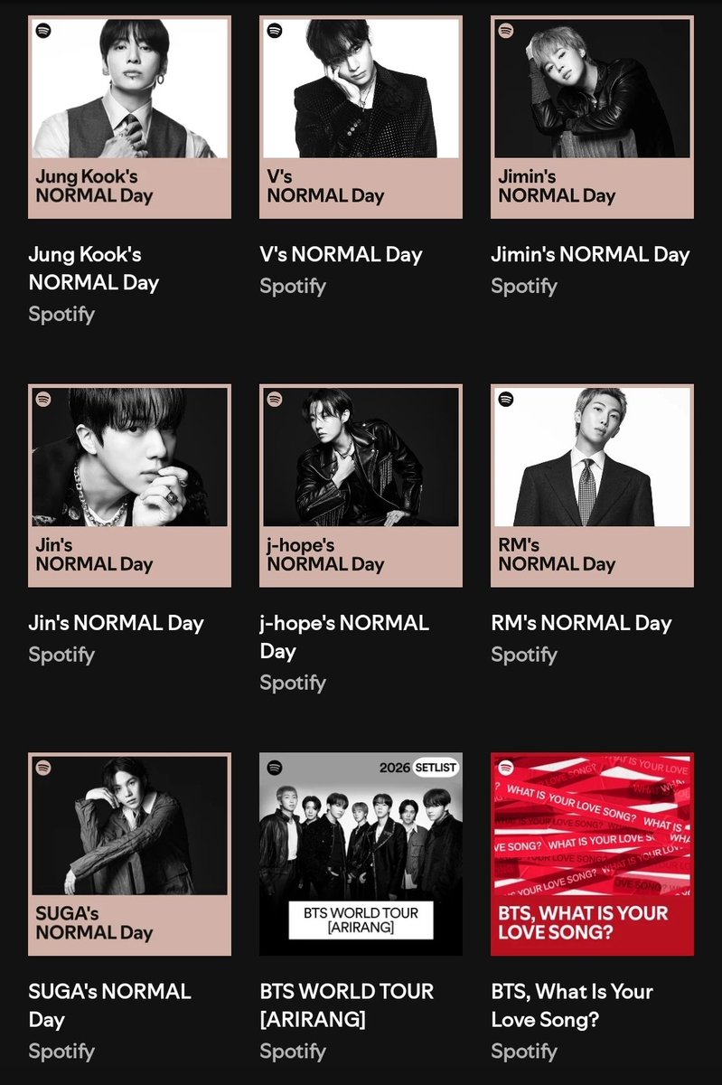 kooeirs's tweet photo. y sí las playlist son encuestas que crearon para tener en cuenta ciertas canciones sorpresa?? canciones en solitario 🤔 https://t.co/UJeEnqNBsP