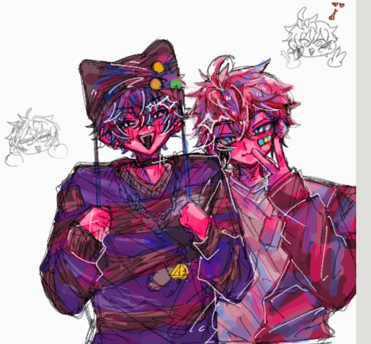 SetO_Omochi's tweet photo. 絵チャありがとうございましたー！
力尽きた https://t.co/2yTwQrkOJ0