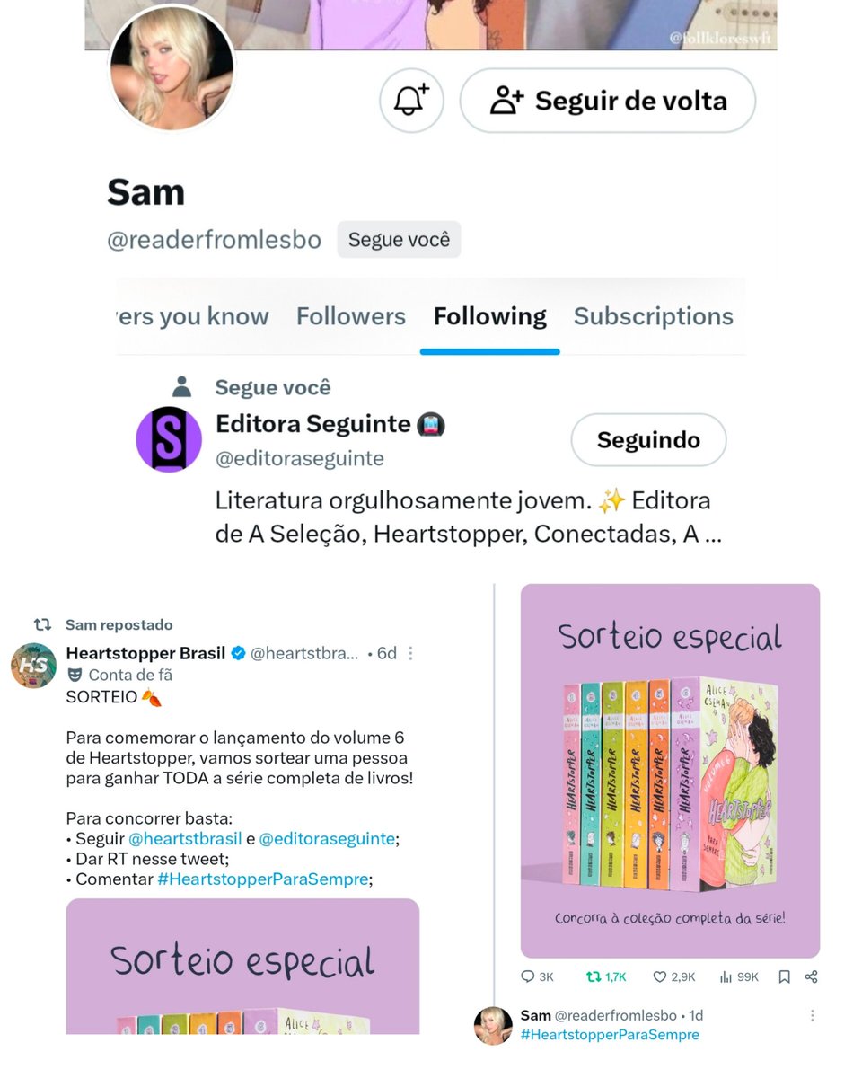 heartstbrasil's tweet photo. RESULTADO 🍂

Quem ganhou o nosso sorteio e vai levar todos os 6 volumes de Heartstopper foi: @readerfromlesbo

Parabéns, vamos entrar em contato com você. Muito obrigado mesmo a todos que participaram <3 https://t.co/YHvJQYKVwQ