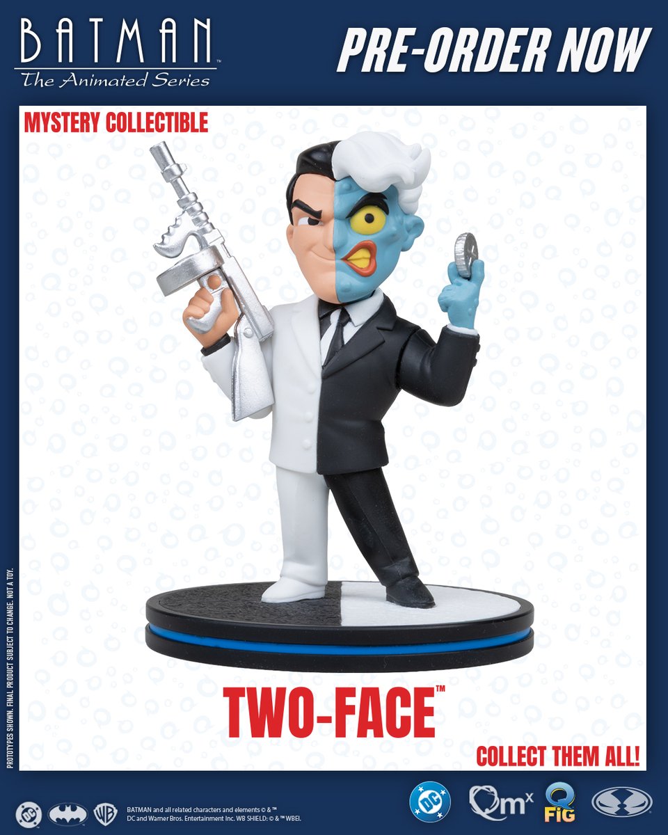 mcfarlanetoys's tweet photo. Batman: The Animated Series Wave 1A 3.5" Q-Fig blind box figures is available for pre-order NOW at select retailers!  ➡️ https://t.co/6Wl3fnnzn8  

#McFarlaneToys #QMx #QFigs #DC #BTAS https://t.co/FQCe3zI3pu