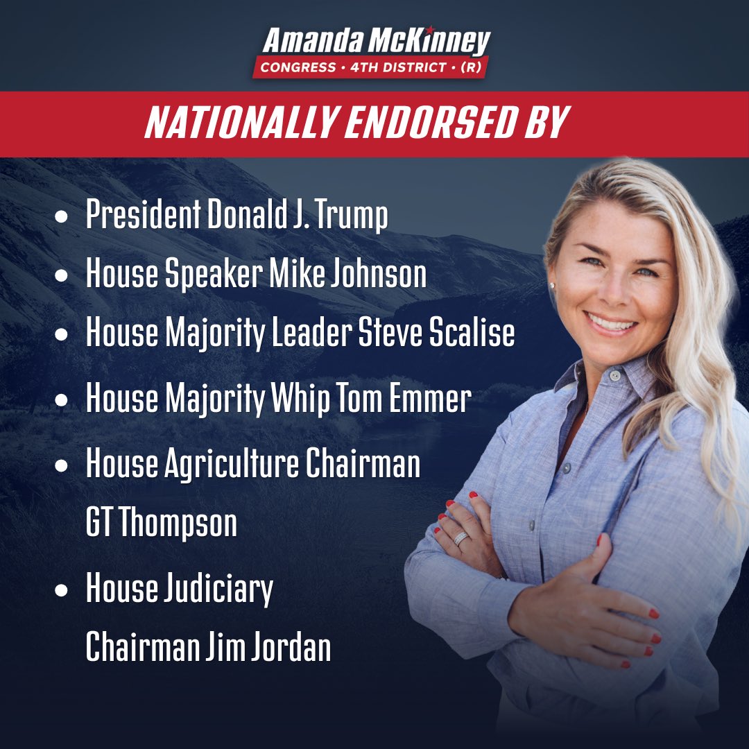 Amanda McKinney for Washington tweet media