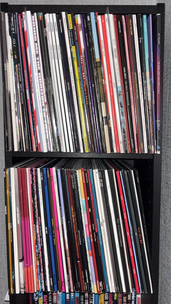 Lflettgrieve's tweet photo. Finally sorted all my vinyl and DVDs, think I still got room for some more shark movies 🤘🏼 https://t.co/yDqAlXq9uu
