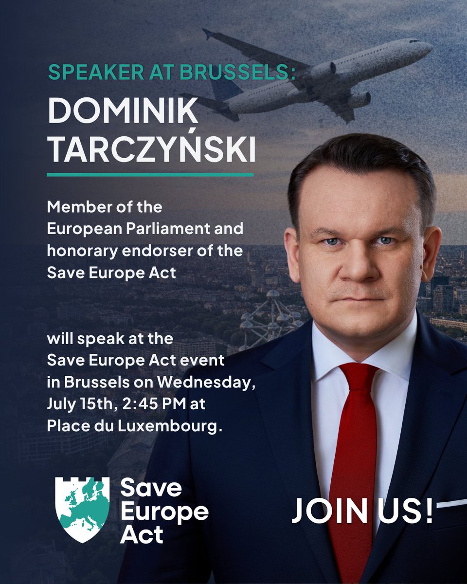 Save Europe Act tweet media