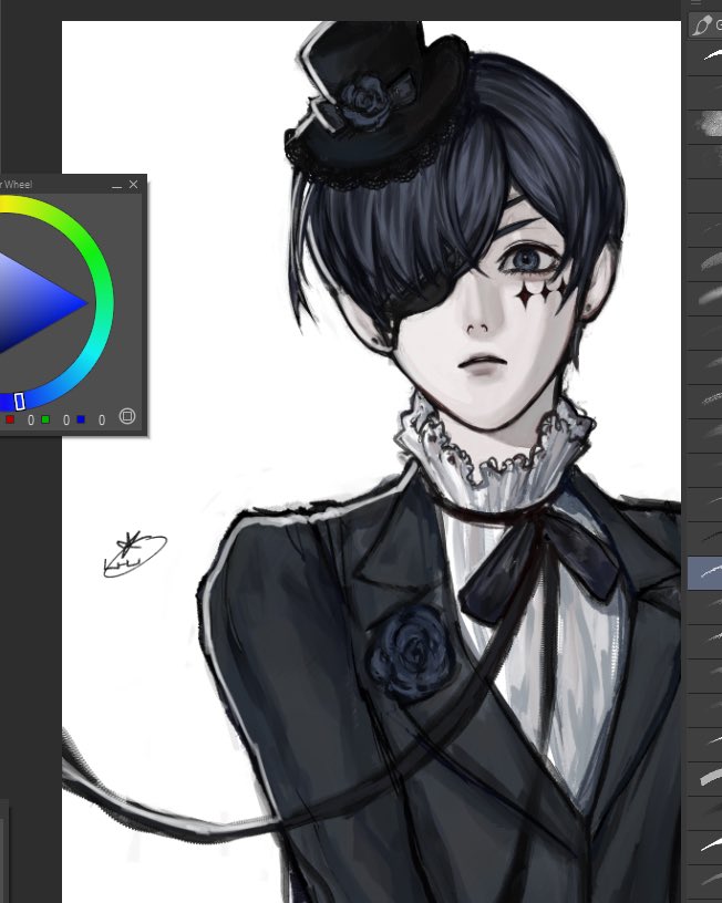 tomat0_69's tweet photo. #blackbutler https://t.co/OqLszbz2mg