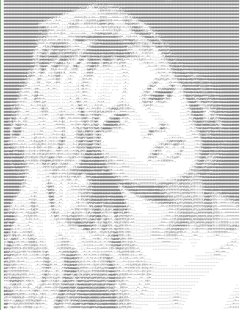 _ASCII_Art_'s tweet photo. #ASCII #Art https://t.co/xerhbRfChc