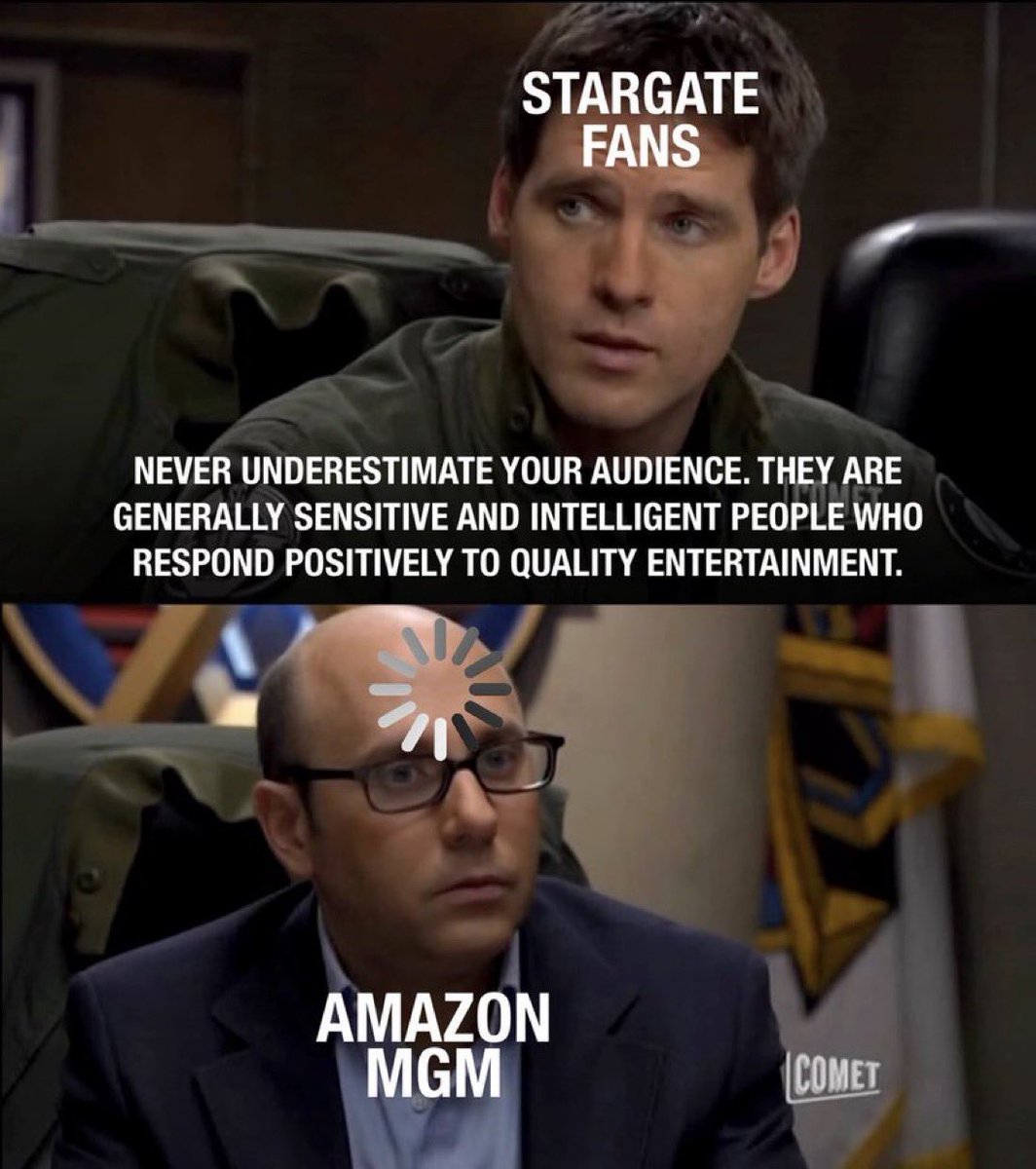 Gatefan1661's tweet photo. @AmazonMGMStudio And I'll just leave this here.

#SaveStargate https://t.co/H5AP138f1T