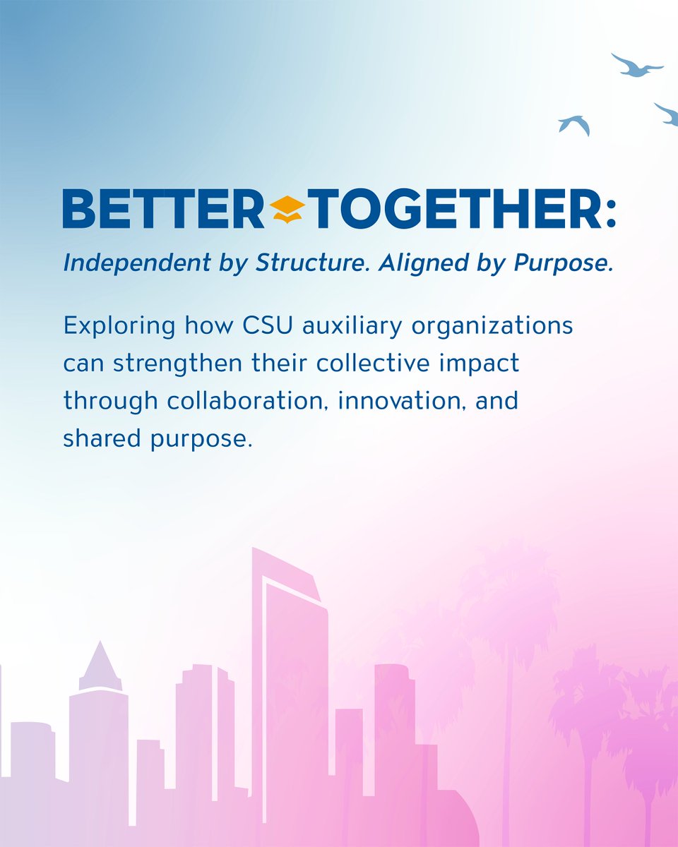 csuaoa_'s tweet photo. 📣 Save the Date!

The AOA 2027 Annual Conference will take place January 10–12, 2027, at the Sheraton San Diego Resort in San Diego, California.

This year's theme, Better Together: Independent by Structure. Aligned by Purpose.

📍 San Diego, California
📅 January 10–12, 2027 https://t.co/meujajQ8yt