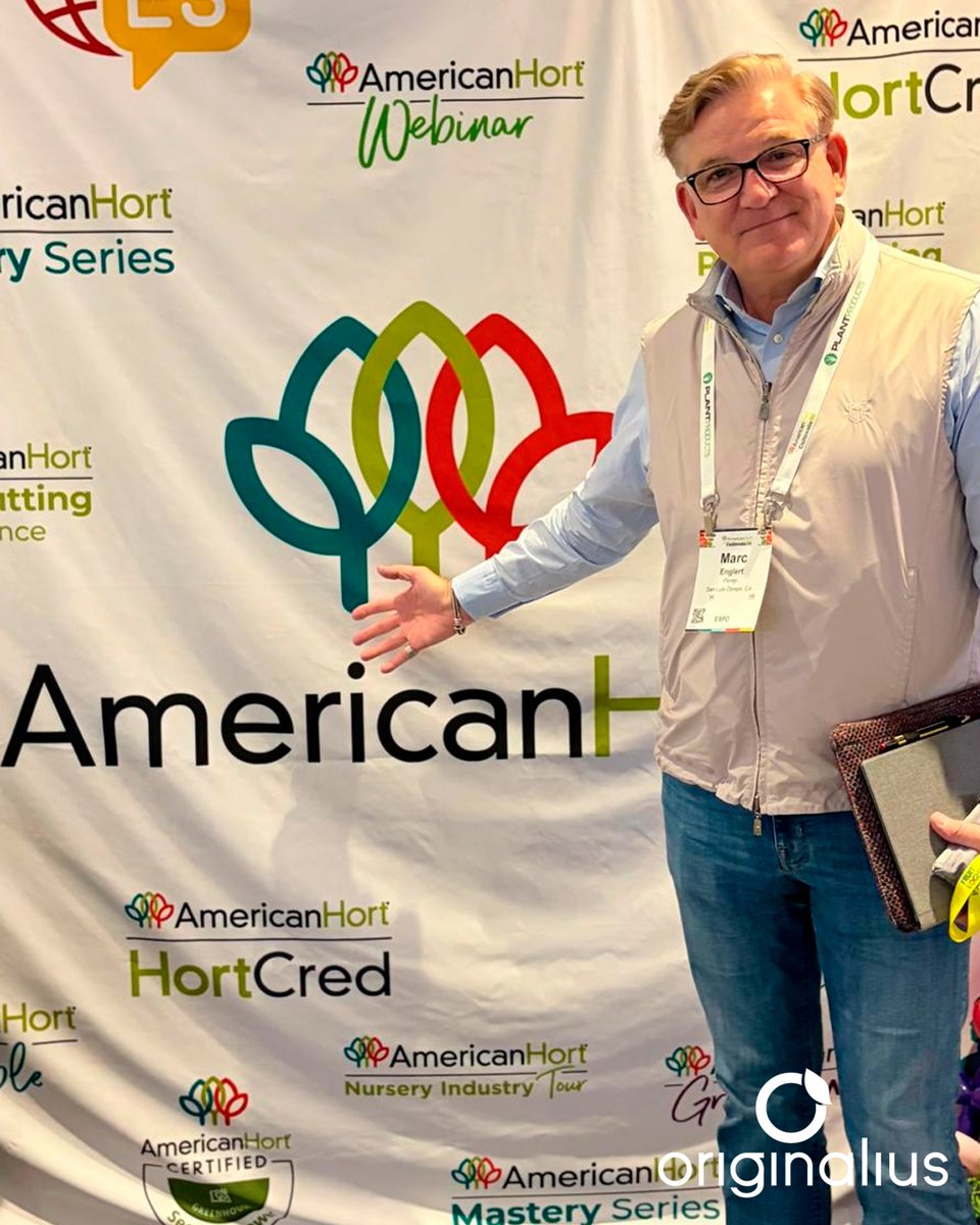 Originalius1's tweet photo. ORIGINALIUS vuelve un año más a estar presente en 'Cultivate 26', la feria de horticultura líder en Norteamérica celebrada en la ciudad de Columbus (Ohio) de la mano de nuestro socio comercial para Norteamérica, Marc Englert de FLOREP.

🌱 ORIGINALIUS - SUBSTRATE WITH TECHNOLOGY https://t.co/U9fpvqlQ1q