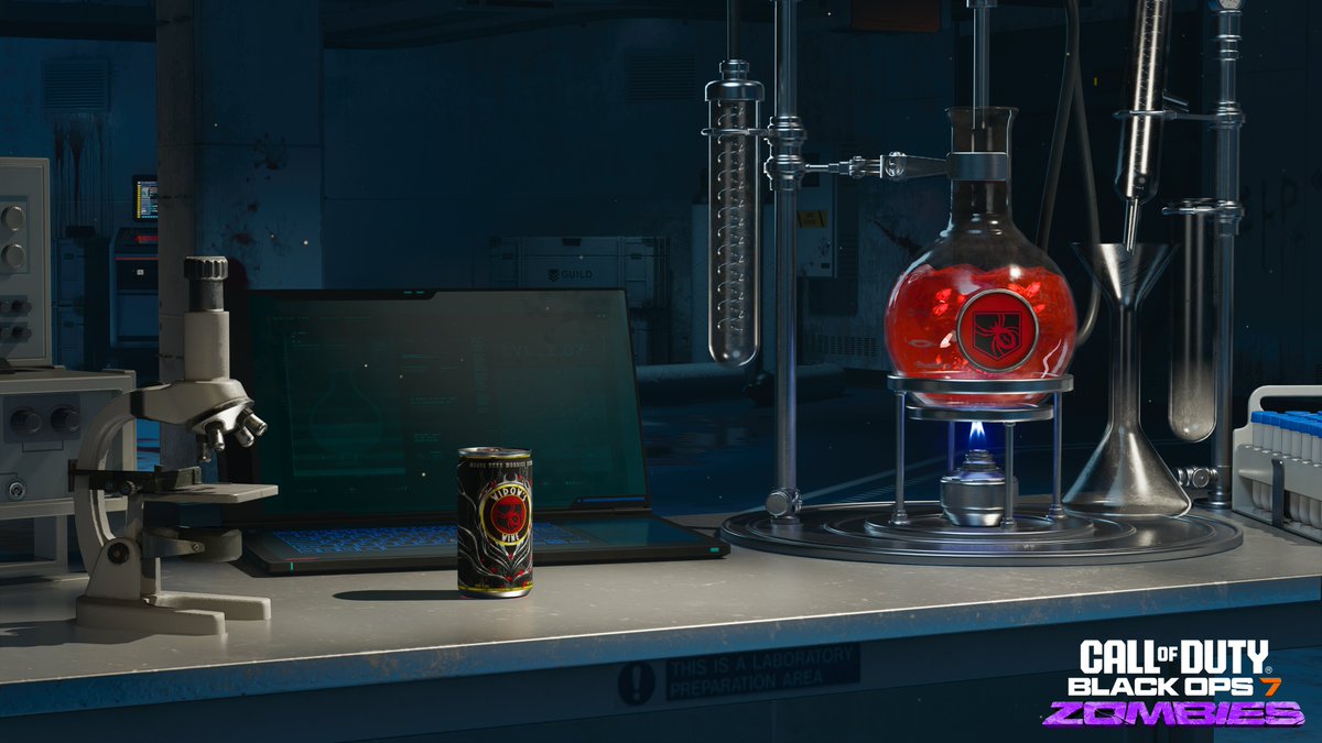 Treyarch's tweet photo. The rumors were true. Widow's Wine makes its return in Season 05 with Rex Infernus! 🕷️ https://t.co/TrnjVxqwor