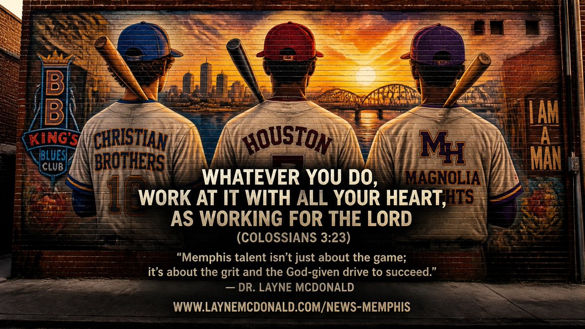 laynewmcdonald's tweet photo. ⚾️ MEMPHIS MAKES ITS MARK! Three prep stars drafted Day 1:
Cole Prosek (41st, White Sox)
Collin Bland (113th, Rays)
Will Brick (131st, Blue Jays)

Colossians 3:23 : work at it with all your heart.

Who are you cheering for? 👇

#Memphis #MLBDraft #Faith #Grit https://t.co/2x1MUxFrIj