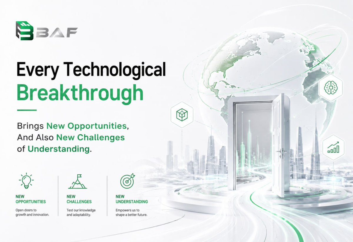 BA_Frontier's tweet photo. Every Technological Breakthrough Brings New Opportunities,And Also New Challenges of Understanding.

#Technology #Innovation #Web3 #Blockchain https://t.co/qwpYQUz9vb