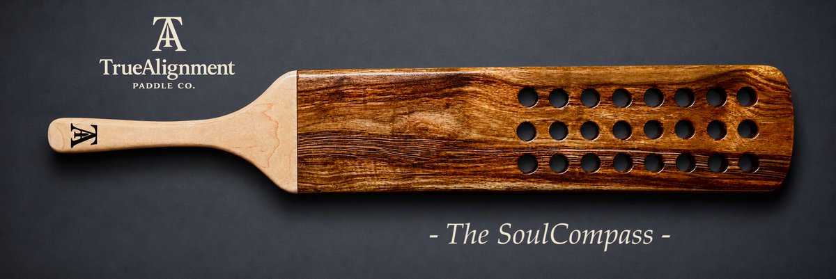 TrueAlignPaddle's tweet photo. - The SoulCompass - 

#Spanking
#WoodenPaddle
#DomesticDiscipline
#ImpactToy https://t.co/HvCwU8Qh9p